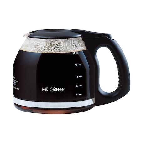 Mr. Coffee Mr. Coffee Black Glass Carafe PLD12RB